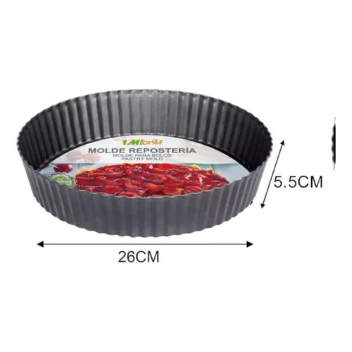 GENERICO - Molde De Repostería 26x55 Cm Pastel Torta Postre