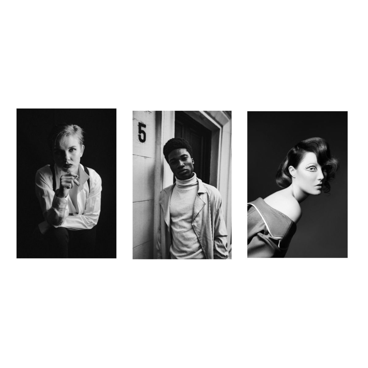 LOS REGALONES - Cuadro Canvas Imagen Foto Artística en lienzo Pack X3 Uds 30x50cm Cu