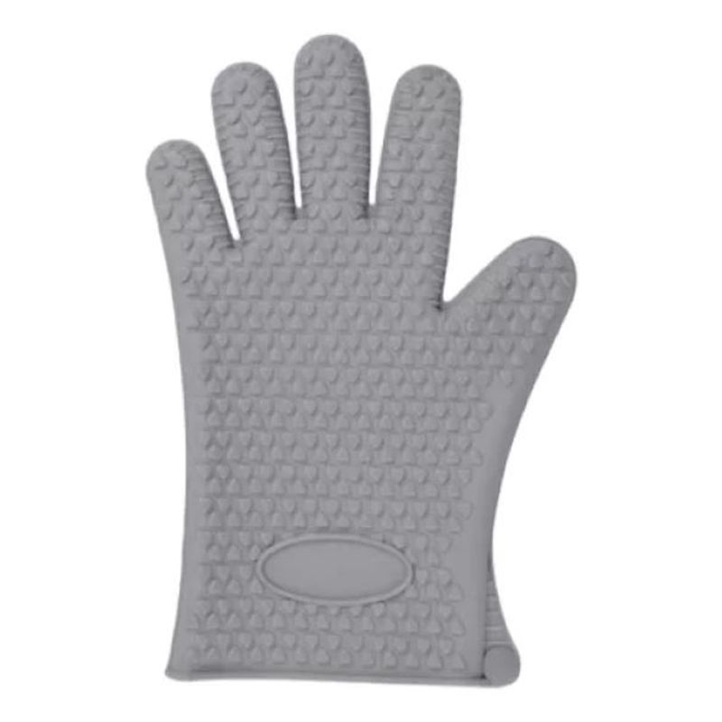 GENERICO - Guante De Silicona Gris 165x27cm Cocina Manopla