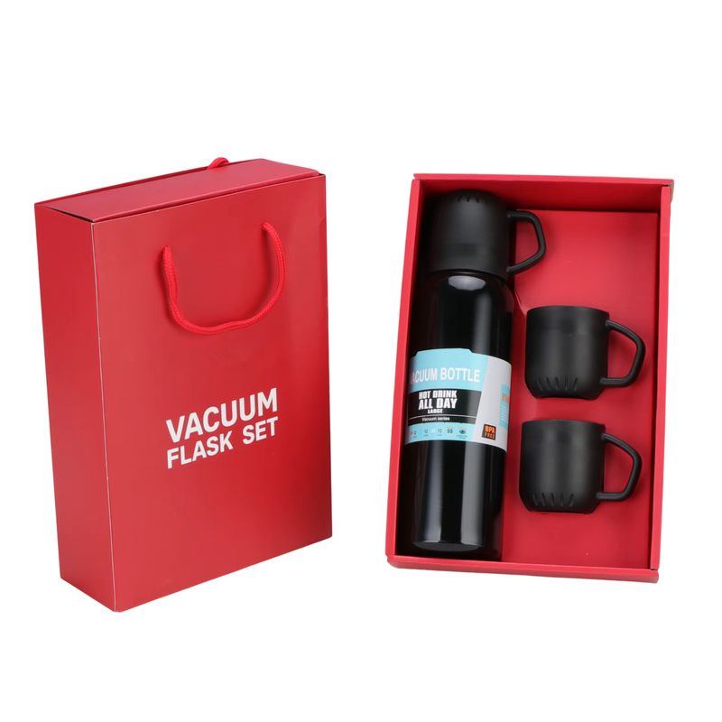 OEM - Termo inoxidable Caliente frío 500 ml + 3 vasos