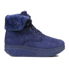 CHINITOWN - Botín Casual Mujer Azul Callie