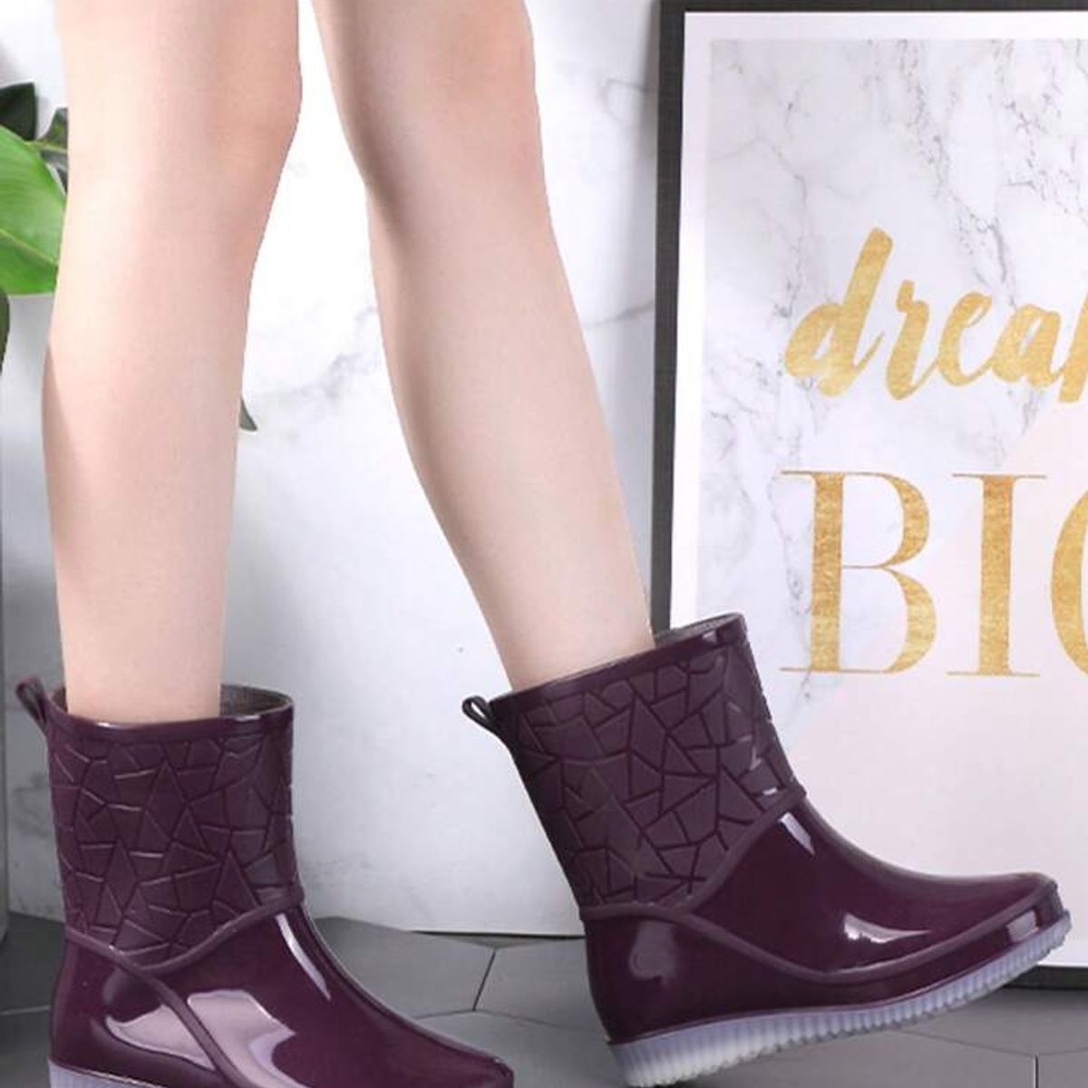 BOTTERO - Botas De Agua Forrada Mujer Antideslizante