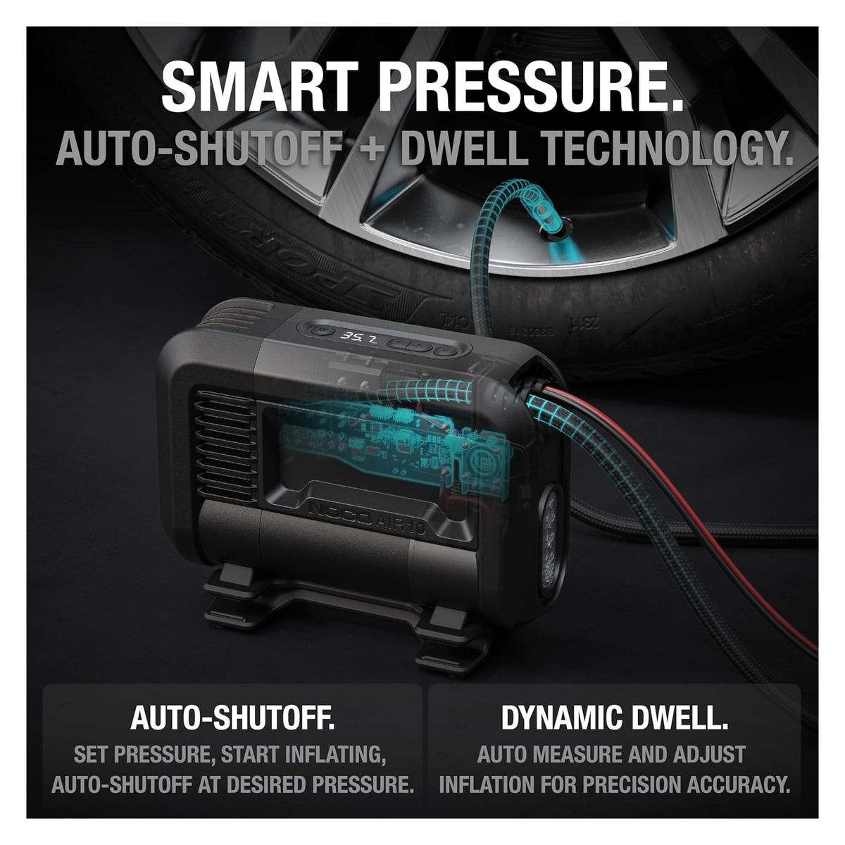 GENERICO - Inflador De Neumaticos Noco Air10 Compresor Portátil 138W