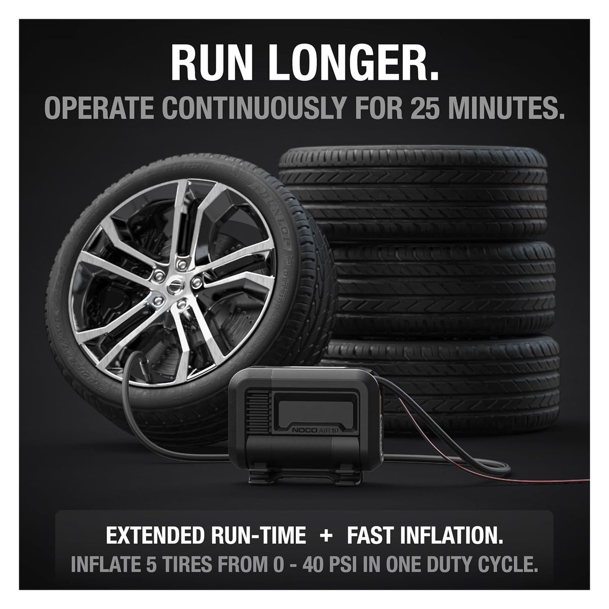 GENERICO - Inflador De Neumaticos Noco Air10 Compresor Portátil 138W