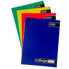 GENERICO - Cuaderno College Caligrafia Horizontal ROSS