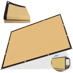 KUANGYE - Toldo Rectangular 3x4m Sombra Cubierta Terraza Jardin Carpas