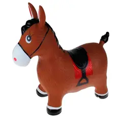 GENERICO - Burro Caballito O Pony Saltarín De Goma Juguete Para Niños