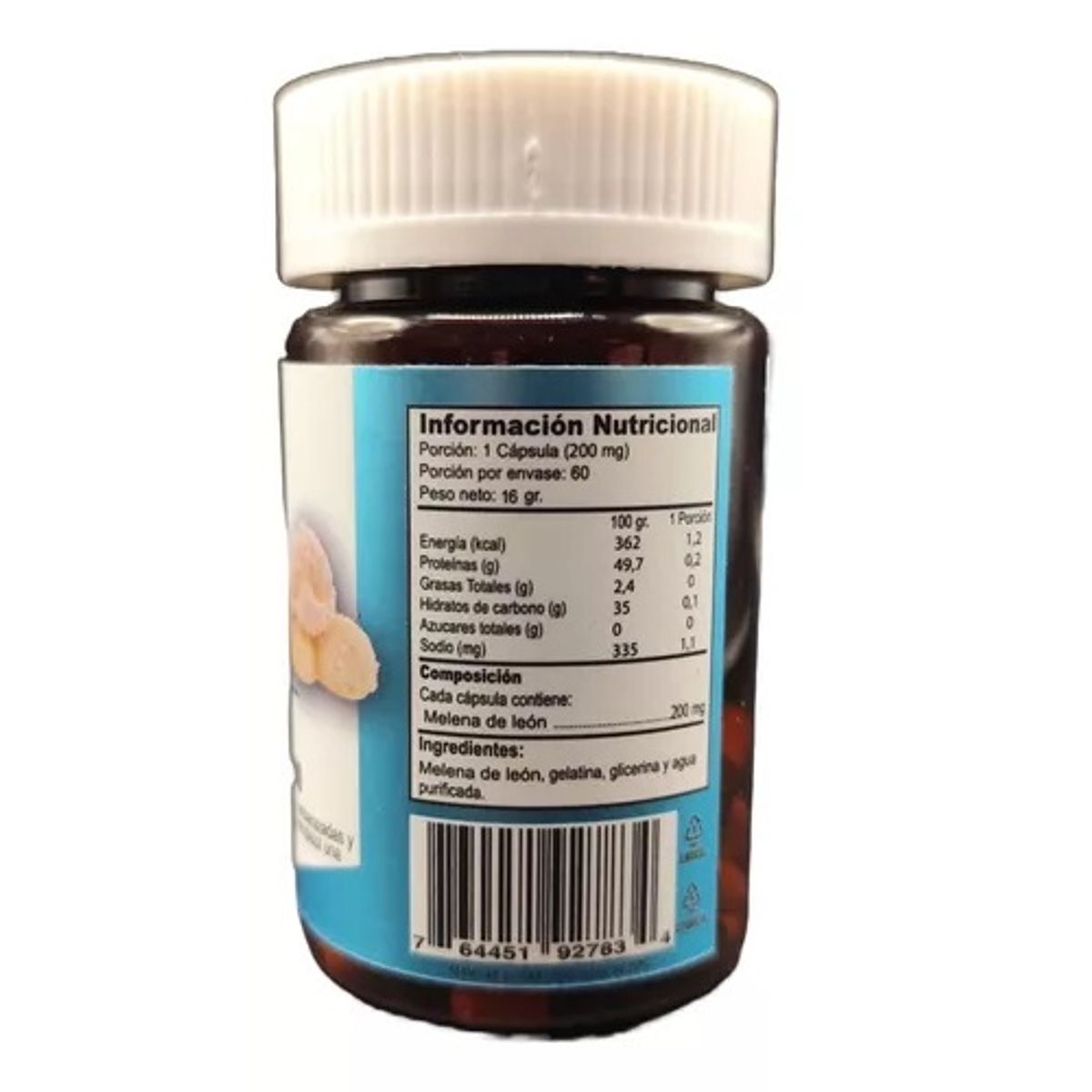 GREEN MEDICAL - Melena De Leon Gm 3 Frascos 3x60 Capsulas