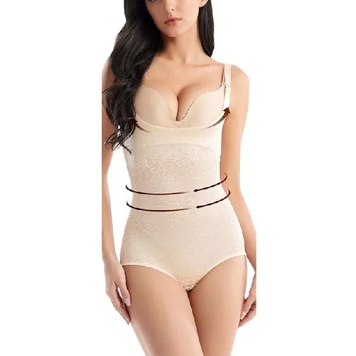 GENERICO - Body faja reductor modelador cintura talla S