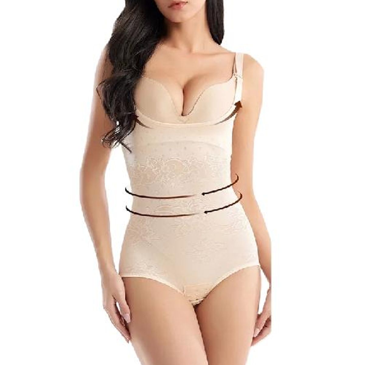 GENERICO - Body faja reductor modelador cintura talla M