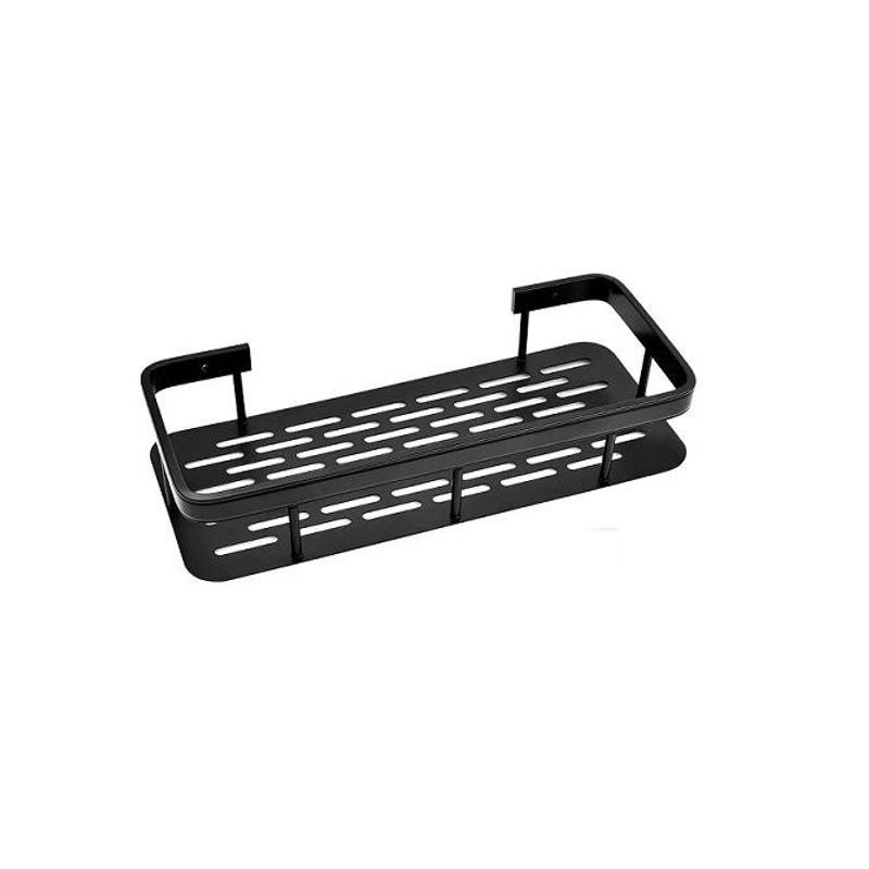 GENERICO - Organizador de Ducha Negro Repisa para Ducha Accesorios Multiuso para Baño