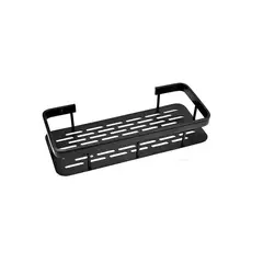 GENERICO - Organizador de Ducha Negro Repisa para Ducha Accesorios Multiuso para Baño