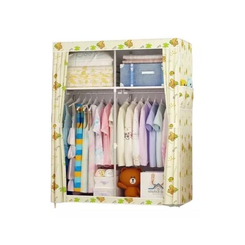 GENERICO - Armario ropero armable closet baño 170x105x45 cm multicolor
