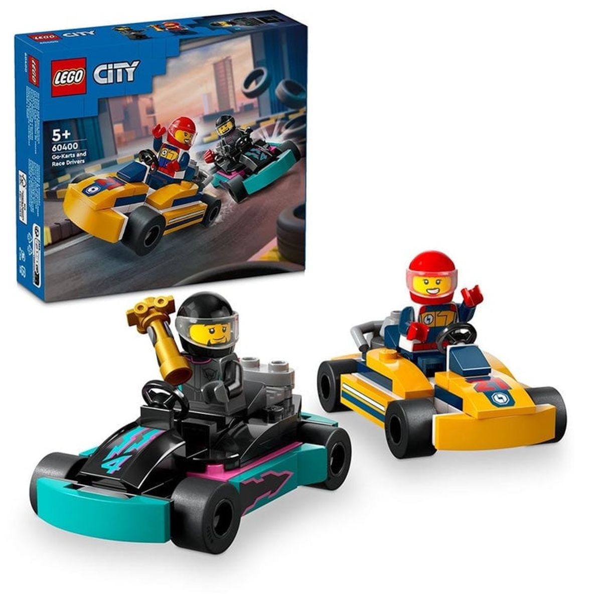 LEGO - LEGO City Go-Karts y Pilotos de Carreras - 60400