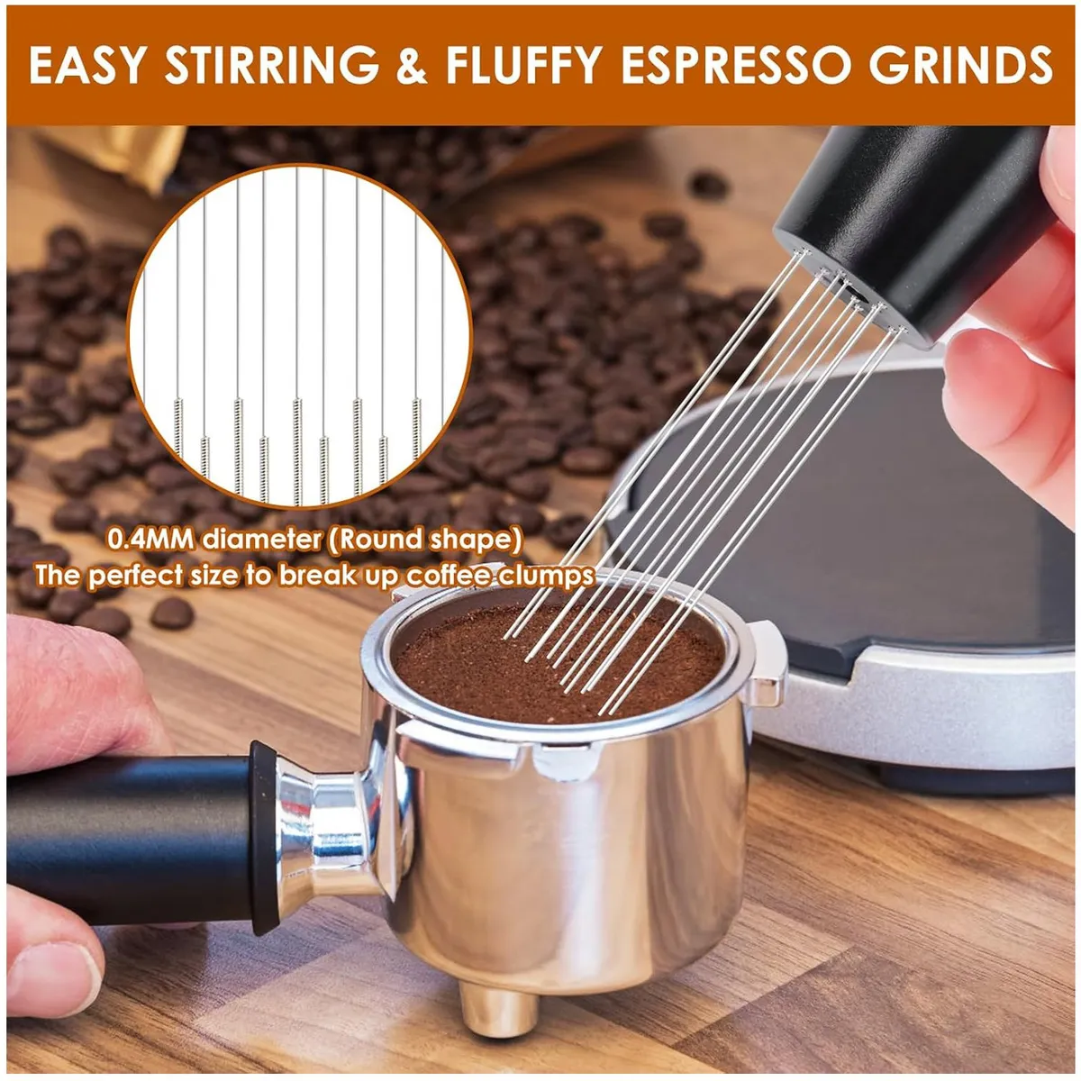 KUANGYE - Wdt Distribuidor Café Tamper Accesorio Para Espresso