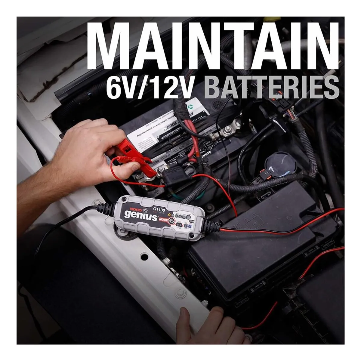 GENERICO - Cargador Noco® Baterias G1100eu Auto Moto Noco 6v 12v 11a