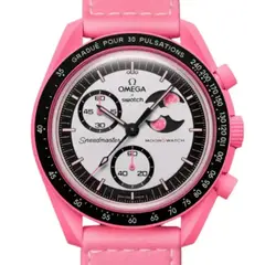 SWATCH - Reloj Unisex Moonswatch Mission To The Pink Moonphase