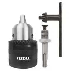 TOTAL TOOLS - Mandril Taladro 13Mm Y Adaptador Total Tac4513011