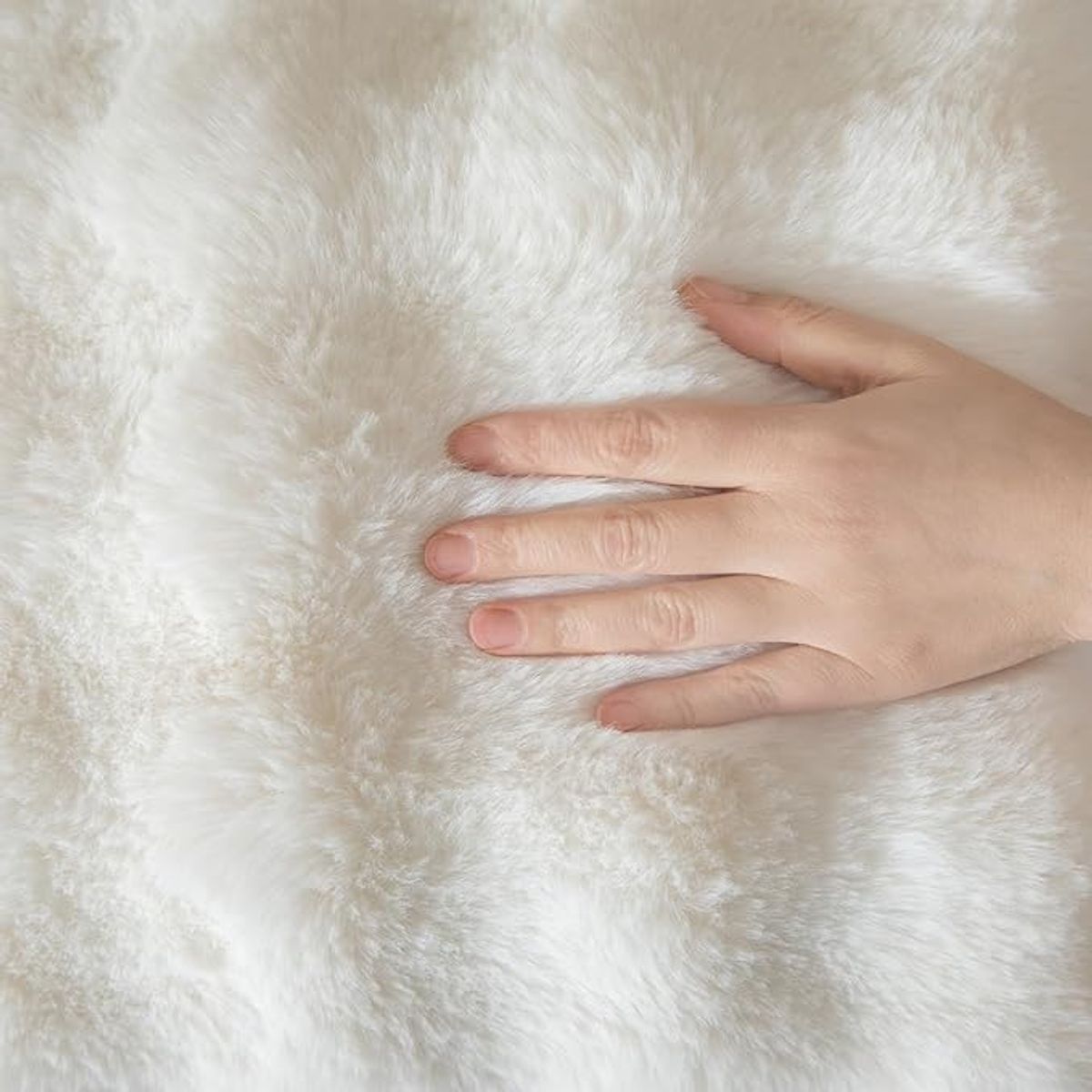 TIOZONEY - Almohada de felpa de color sólido 45cm