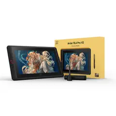 XP PEN - XPPen Artist 15.6 Pro V2 Tableta Gráfica Con Pantalla Nuevo 16384 Niveles de Presión