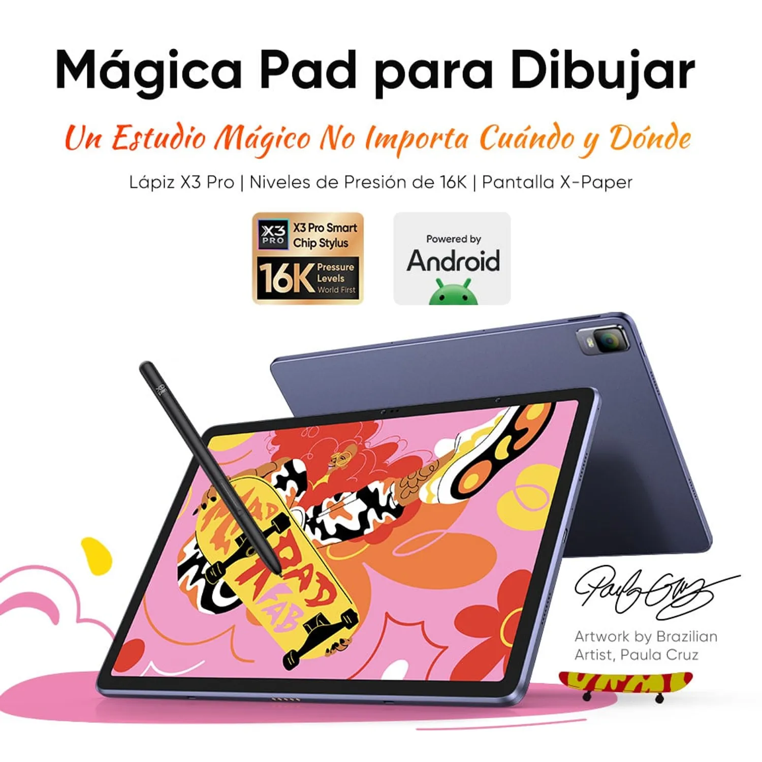 XP PEN XPPen Magic Drawing Pad 12 Pulgadas, Tableta de Sistema