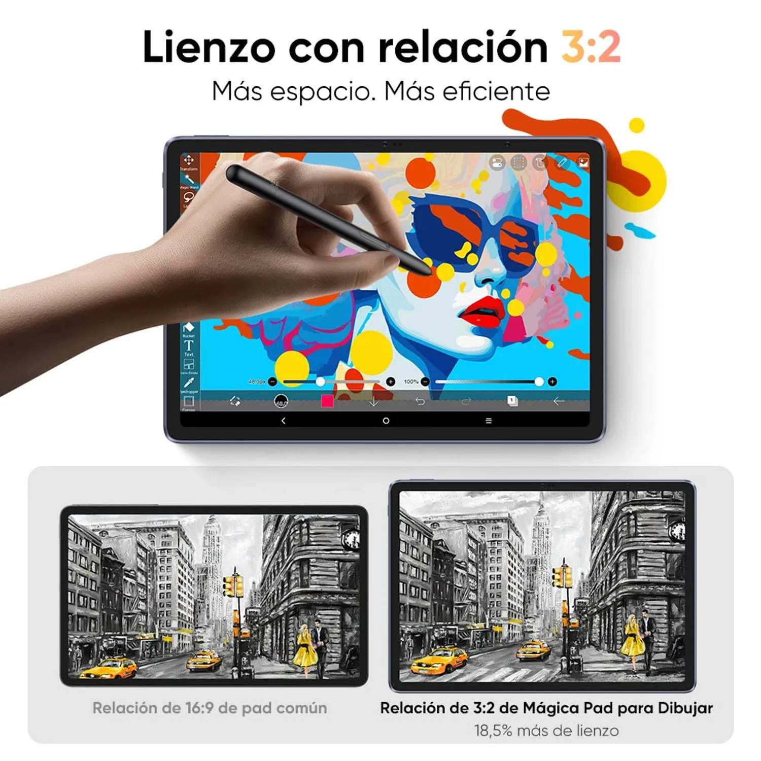 XP PEN XPPen Magic Drawing Pad 12 Pulgadas, Tableta de Sistema
