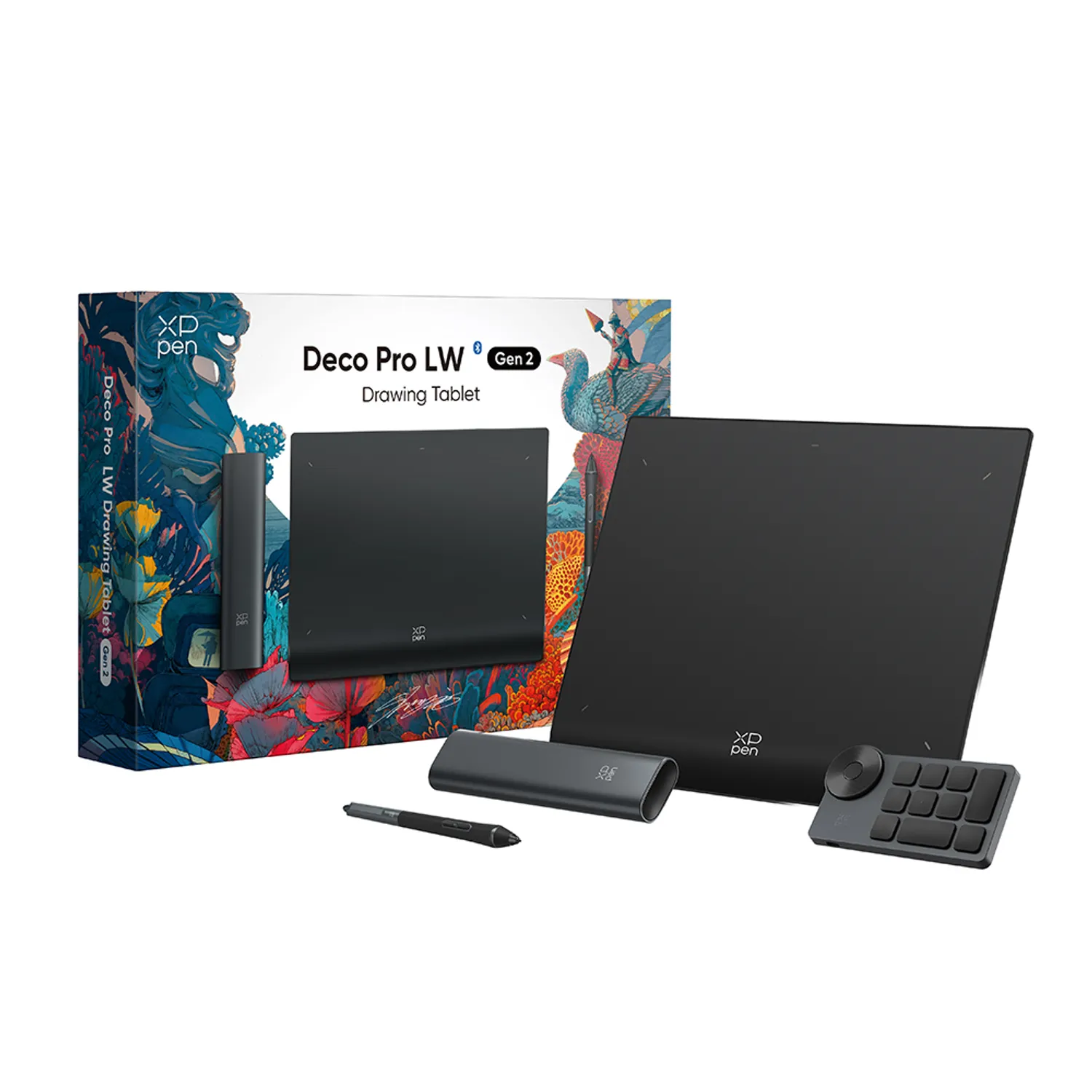 XP-PEN Tableta Gráfica Bluetooth con Teclado Deco Pro LW 2ª gen