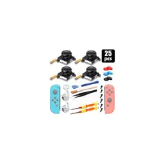 VDVO - Kit de reparación Nintendo Switch 25 Piezas