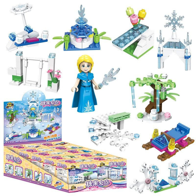 TIOZONEY - Juguete Para Niños Set de Princesa Armables
