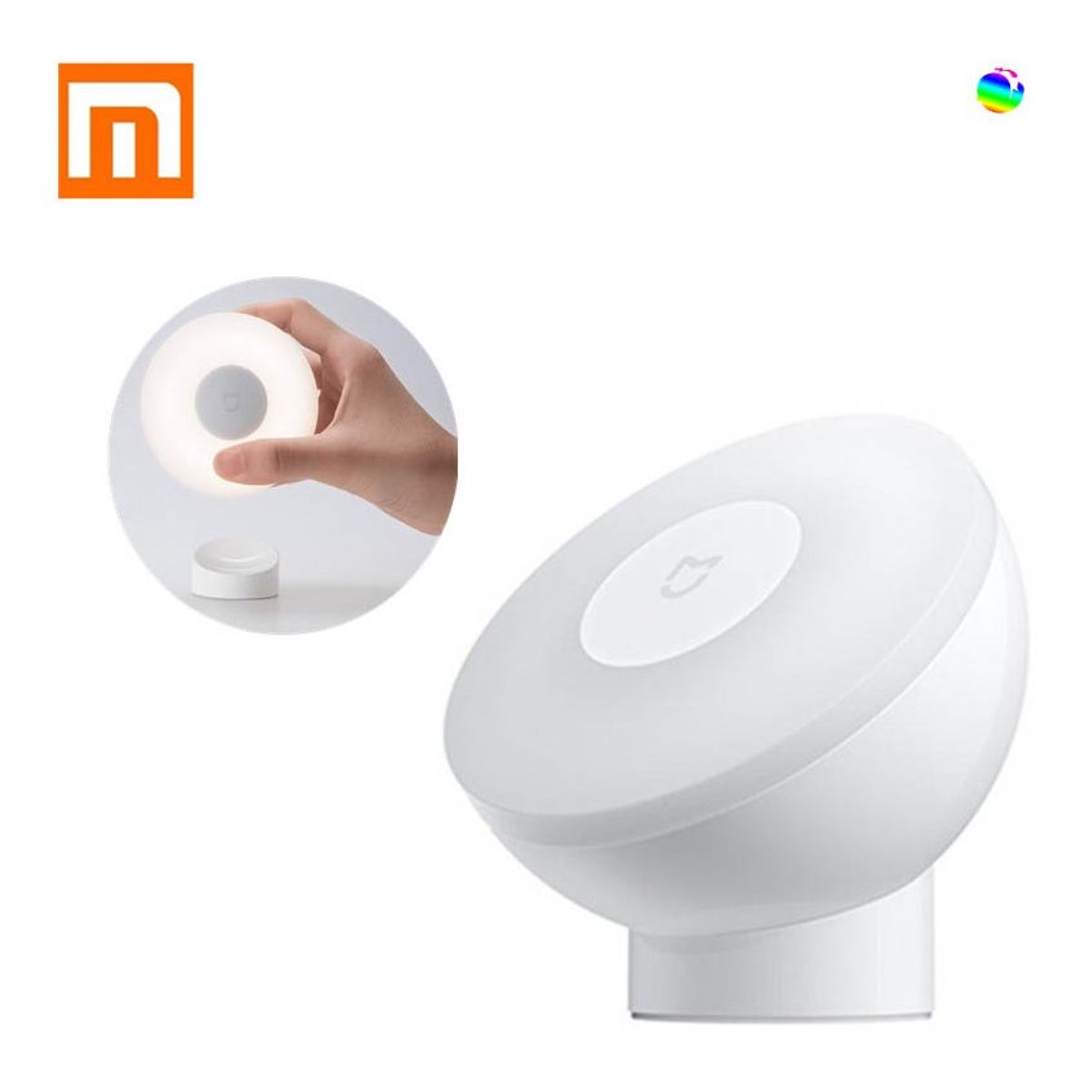 XIAOMI - Lámpara de atracción magnética cuerpo infrarrojo xiaomi night light 2