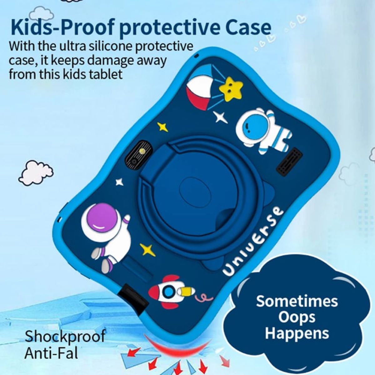 BRO TOUMI - Toumi Tablet Pegasus Para Niños 7 Pulgadas 6g+128g Android 12 8000mAh