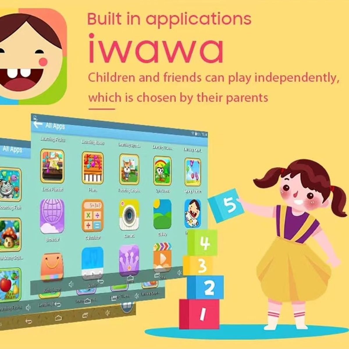 BRO TOUMI - Toumi Tablet Pegasus Para Niños 7 Pulgadas 6g+128g Android 12 8000mAh