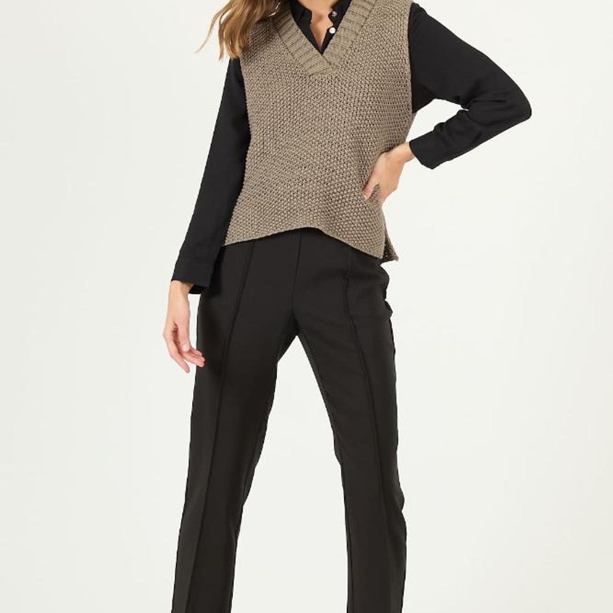 PRIVILEGE - Leggings negra 2126