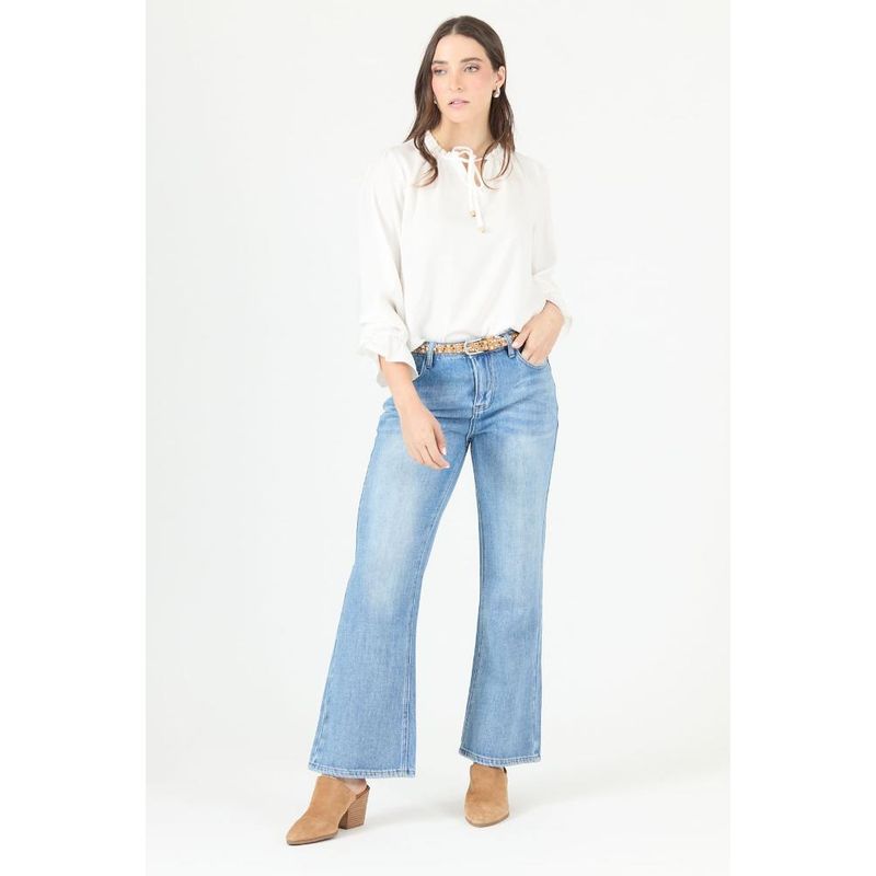 PRIVILEGE - Jeans flare azul PRIVILEGE 2270 - Azul
