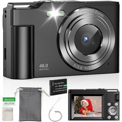 Imagen 2 del producto Cámara Digital 48MP 4K DC311L 64GB Negro