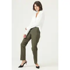 PRIVILEGE - Leggings verde 2614 - Verde
