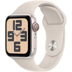 APPLE - Watch SE 2023 GPS 44mm Starlight Aluminio Correa Deportiva M/L