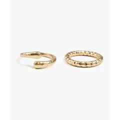LOUNGE - Set Anillos Mujer Textura