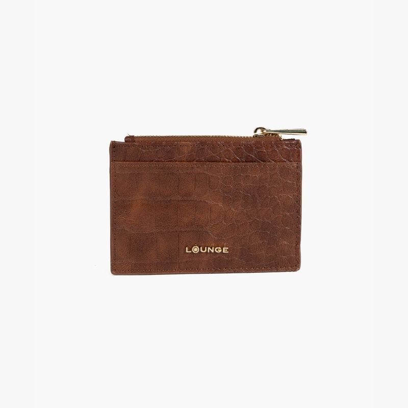 LOUNGE - Tarjetero Mujer Croco