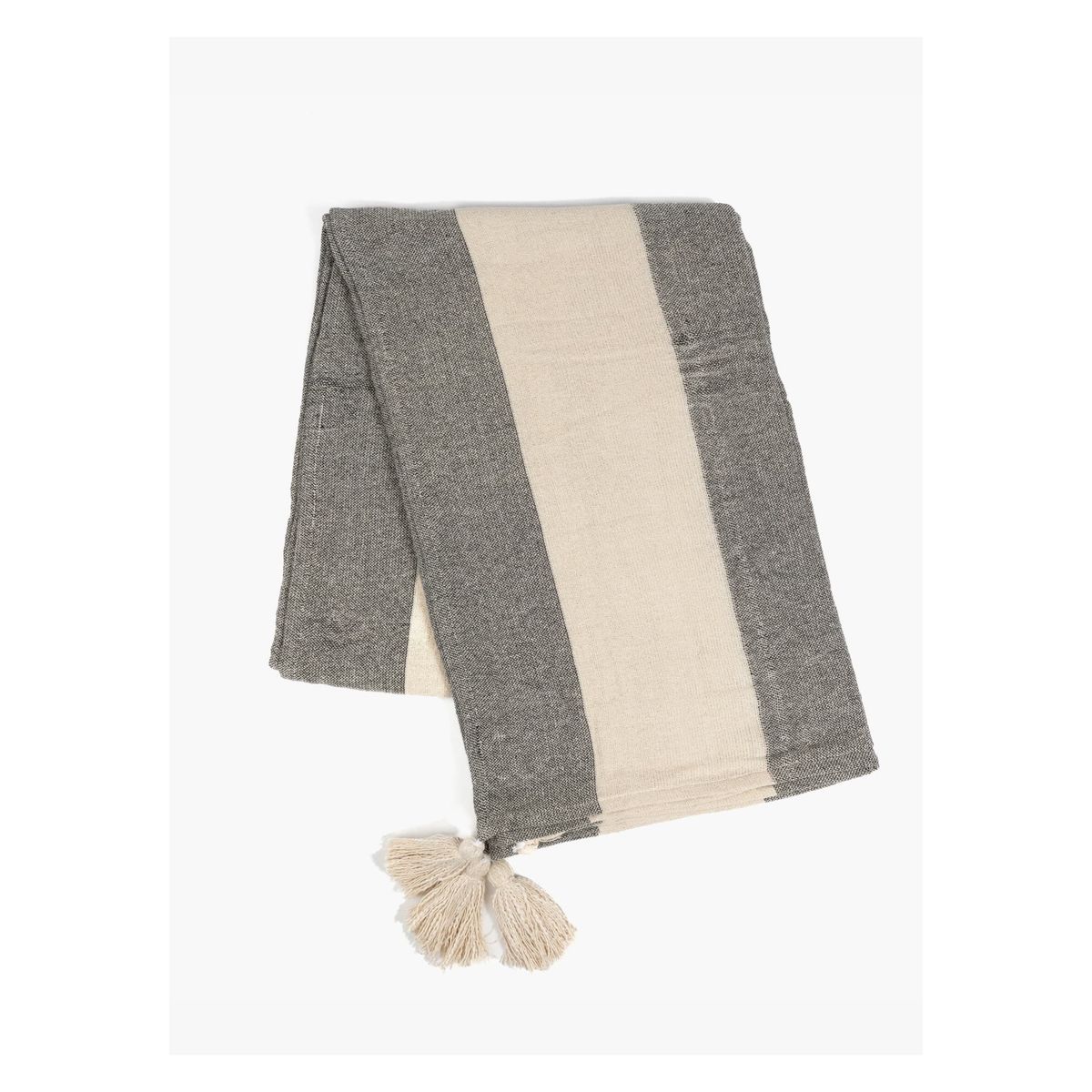 LOUNGE - Manta Algodón Textura Con Líneas LOUNGE