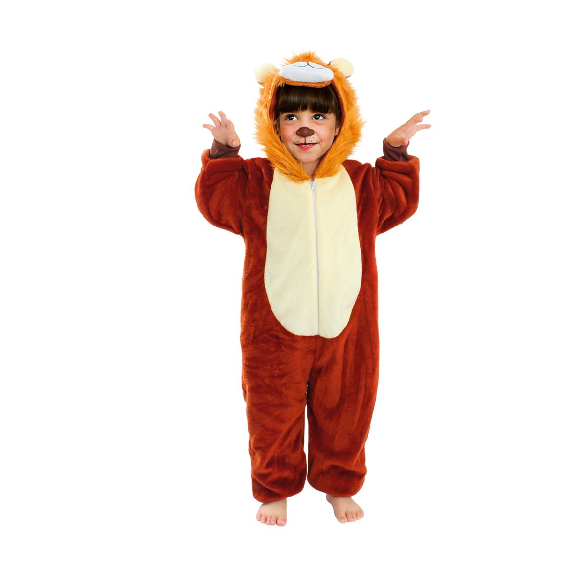 GENERICO - Disfraz De Cuentos Leon Día Del Libro Talla 3-4 años