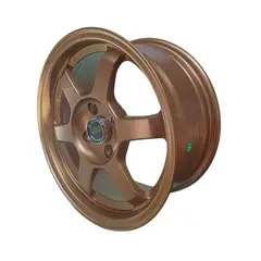 GENERICO - Juego de Llantas 15x65 4x100 Et38 matt bronze 509
