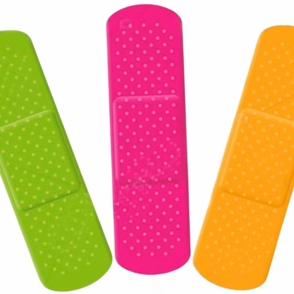 LIKE SHOP - Parche Curitas Venditas Neon Colores A Prueba De Agua 40uds