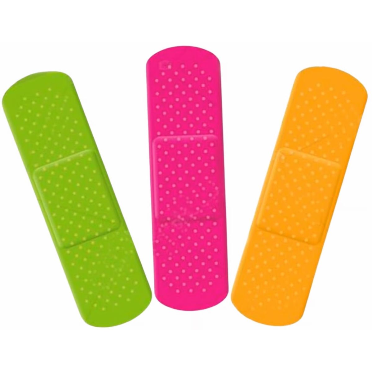 LIKE SHOP - Parche Curitas Venditas Neon Colores A Prueba De Agua 40uds