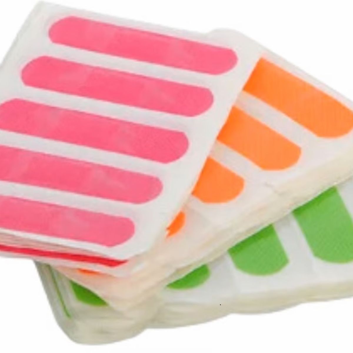 LIKE SHOP - Parche Curitas Venditas Neon Colores A Prueba De Agua 40uds