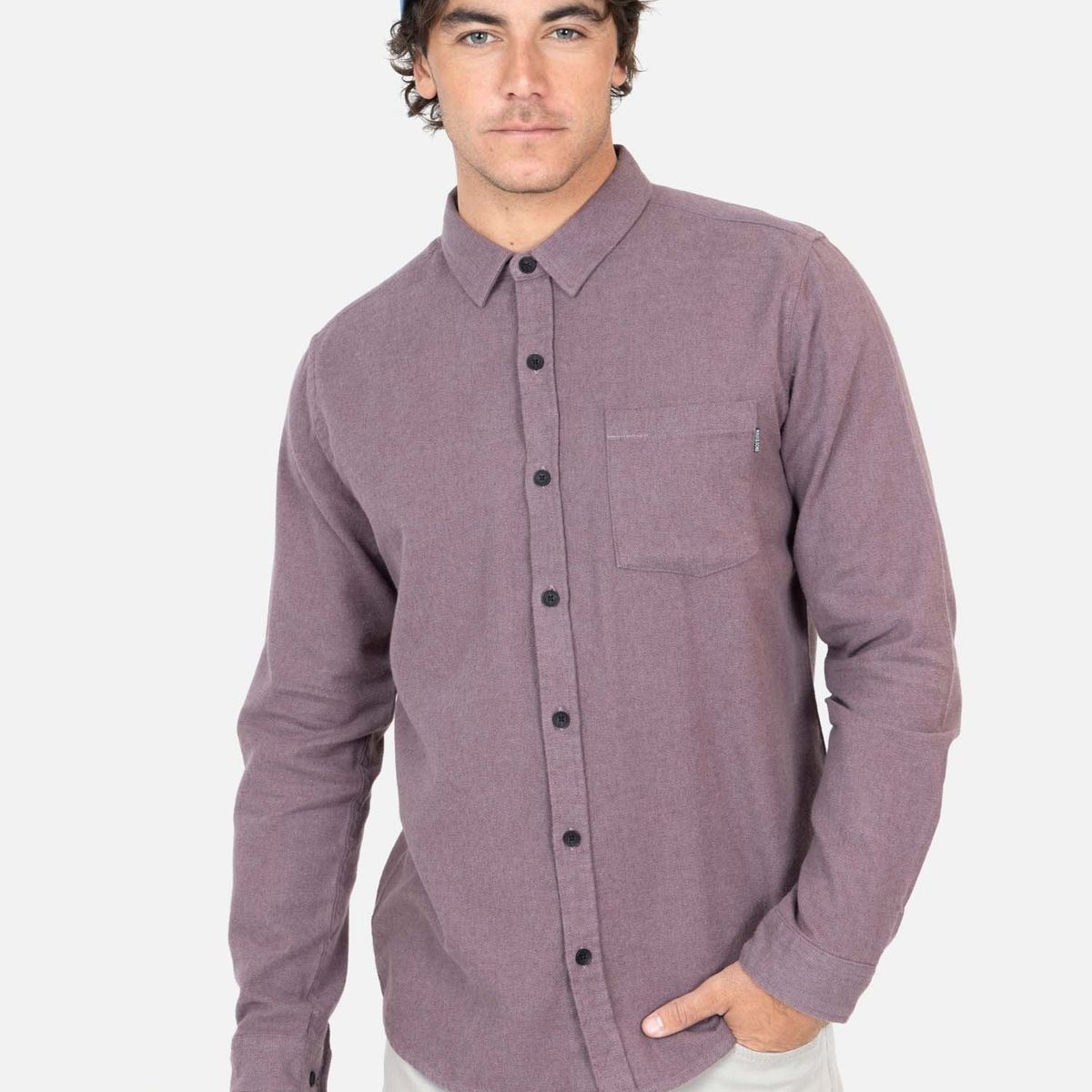 MAUI AND SONS - Camisa Lly Ma Burdeo Hombre Maui And Sons - Burdeos