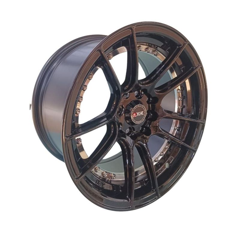 GENERICO - Juego de Llantas 15x825 4x1004x1143 Et20 black  H2818