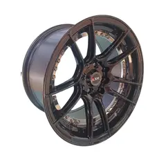 GENERICO - Juego de Llantas 15x825 4x1004x1143 Et20 black H2818