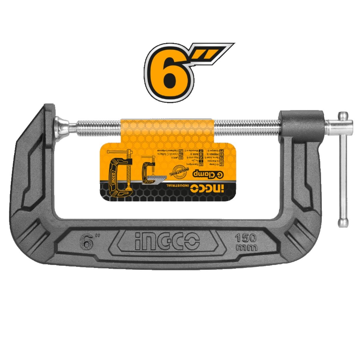 INGCO - Prensa En C Industrial 150Mm/6" Ingco Hgc0106