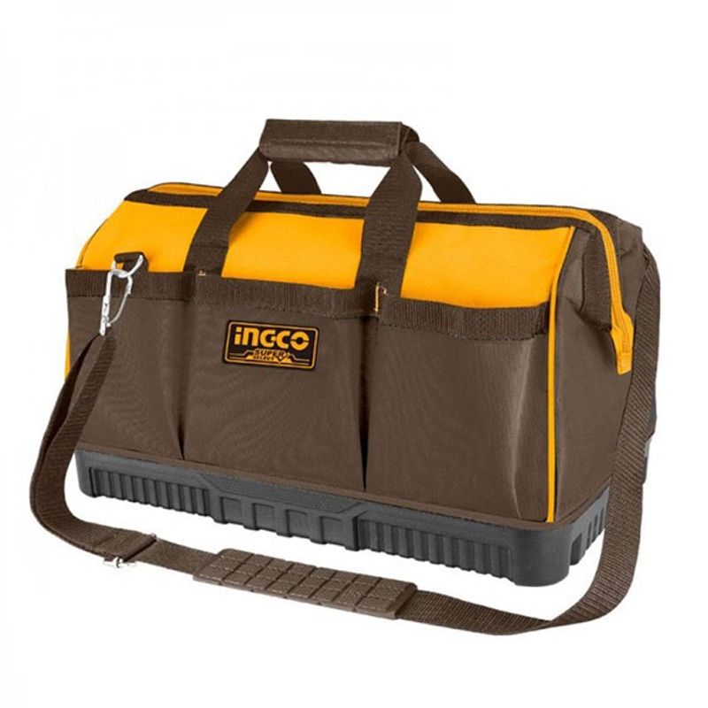 INGCO - Bolso De Herramientas Industrial 16 Bolsillos 16 Ingco Ss Htbg08